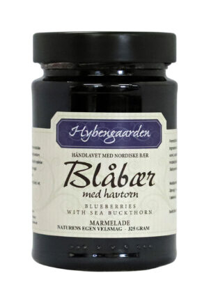 Blåbærmarmelade med havtorn