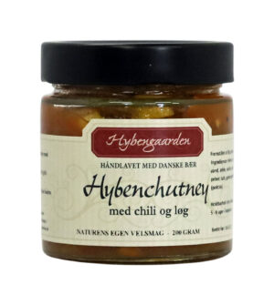 Hybenchutney med chili & løg