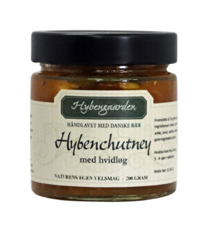 Hybenchutney m. hvidløg