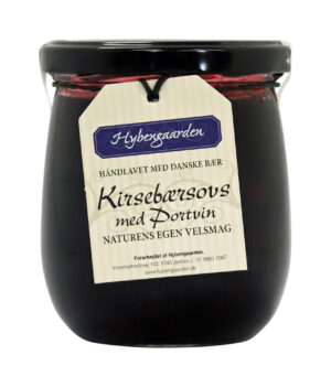 Kirsebærsovs med portvin