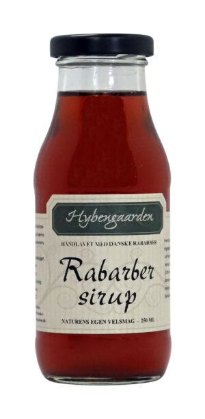 Rabarber sirup