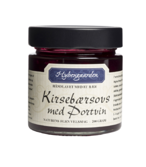 Kirsebærsovs med portvin - 200g